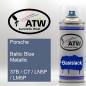Preview: Porsche, Baltic Blue Metallic, 37B / C7 / LN5P / LM5P: 400ml Sprühdose, von ATW Autoteile West.